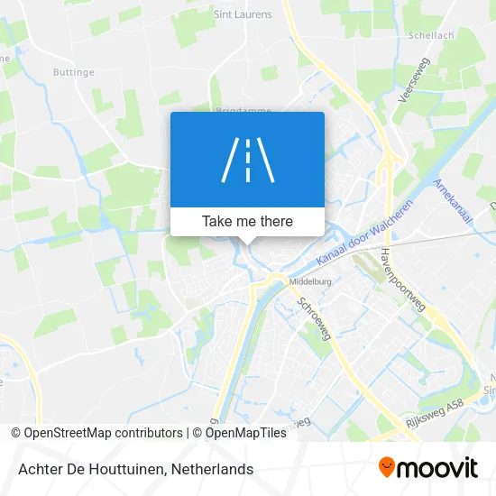 Achter De Houttuinen map