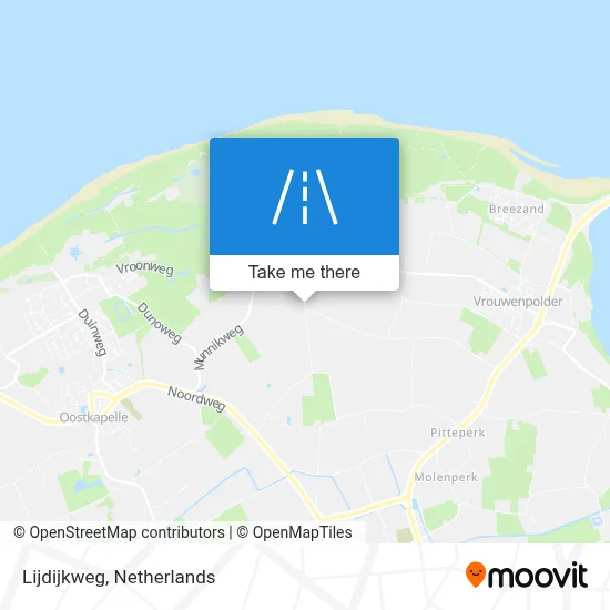 Lijdijkweg map