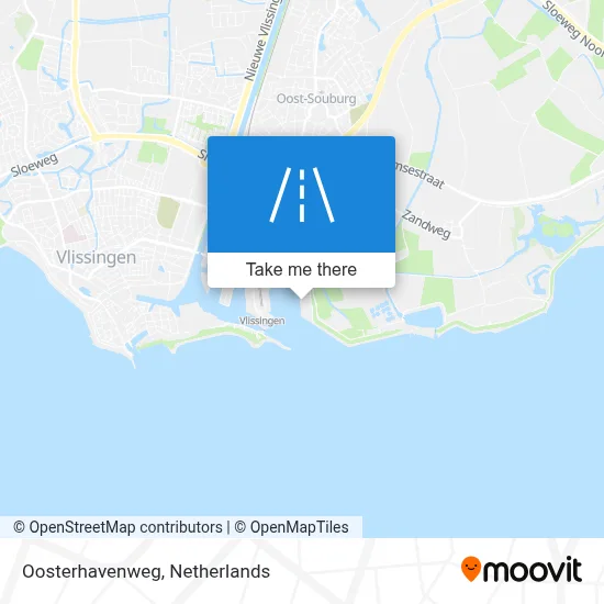 Oosterhavenweg map