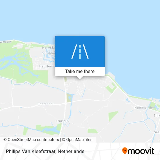 Philips Van Kleefstraat map
