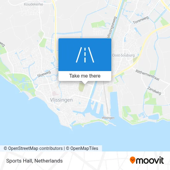 Sporthal map