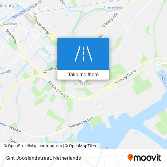 Sint Jooslandstraat Karte