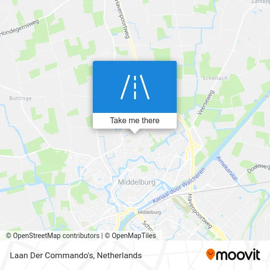 Laan Der Commando's map