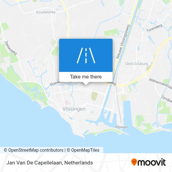 Jan Van De Capellelaan map