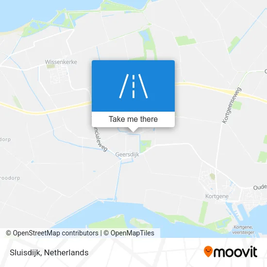 Sluisdijk map