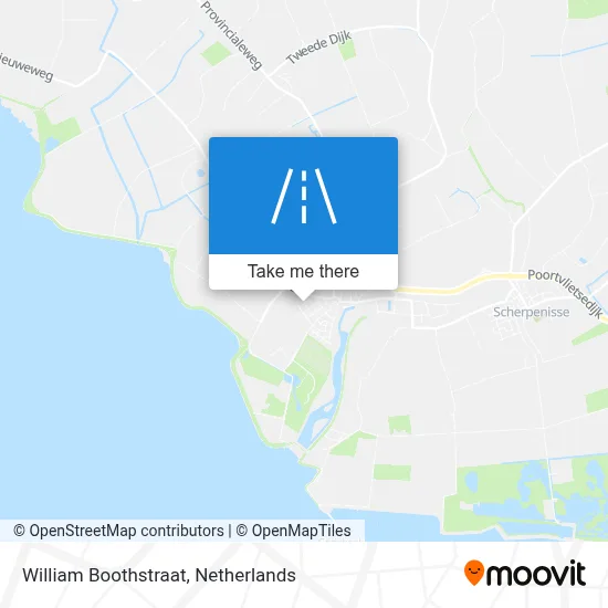 William Boothstraat map
