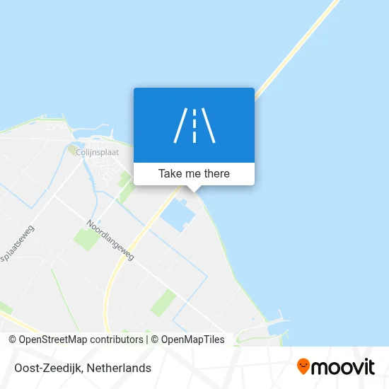 Oost-Zeedijk map