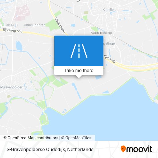 'S-Gravenpolderse Oudedijk map