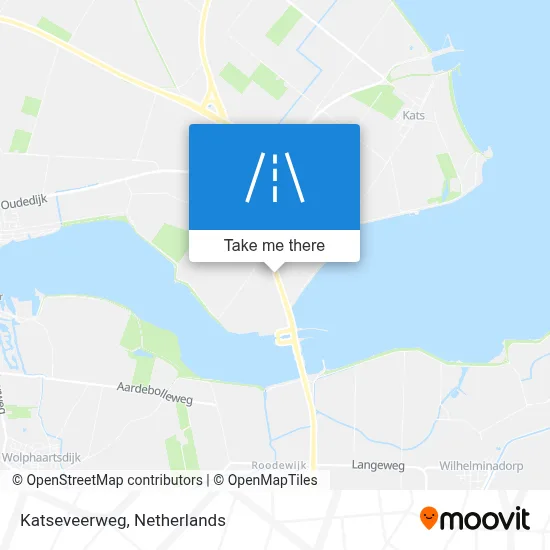 Katseveerweg map
