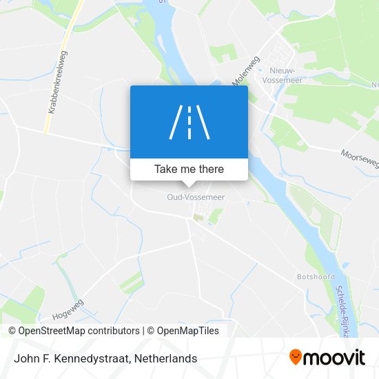 John F. Kennedystraat map