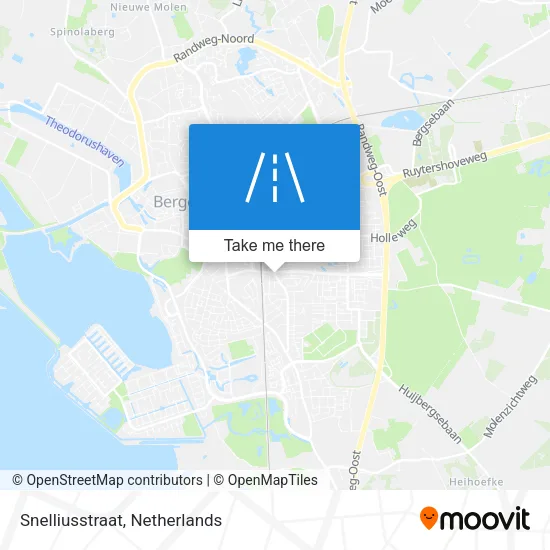Snelliusstraat map