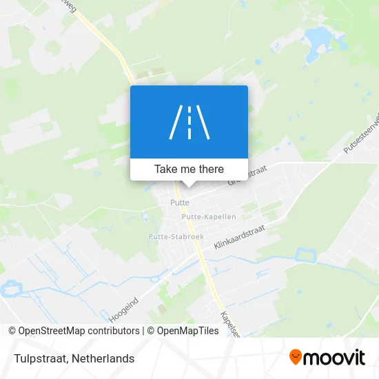 Tulpstraat map