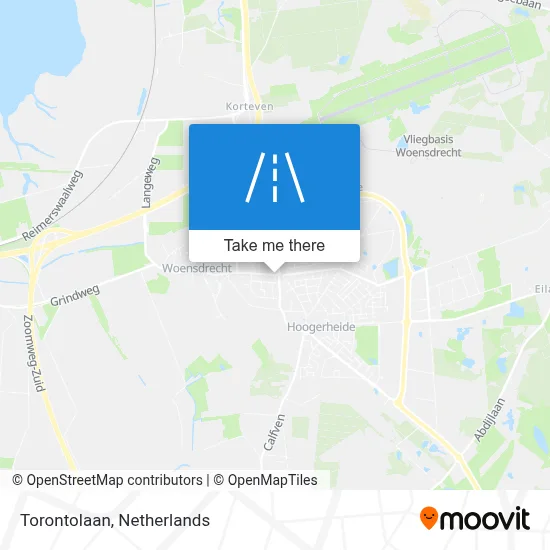 Torontolaan map