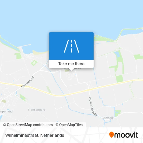 Wilhelminastraat map