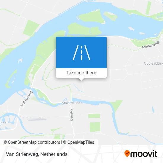 Van Strienweg map