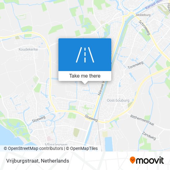 Vrijburgstraat map