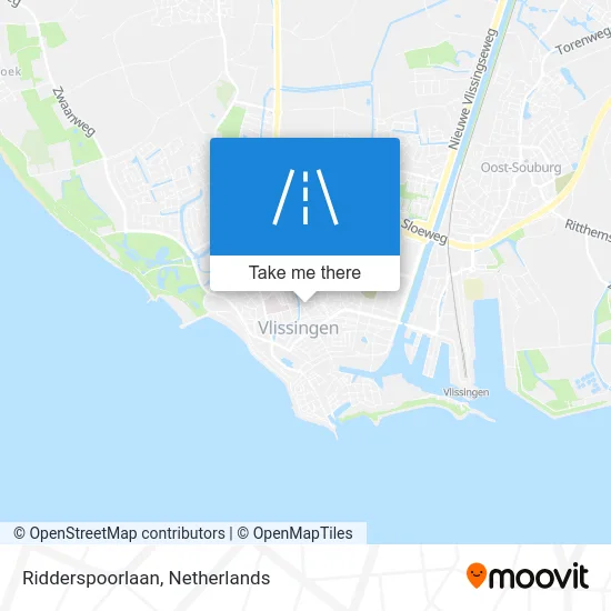 Ridderspoorlaan Karte