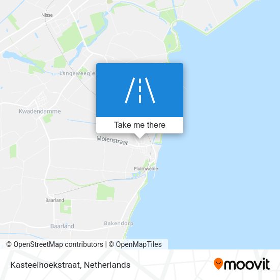 Kasteelhoekstraat map