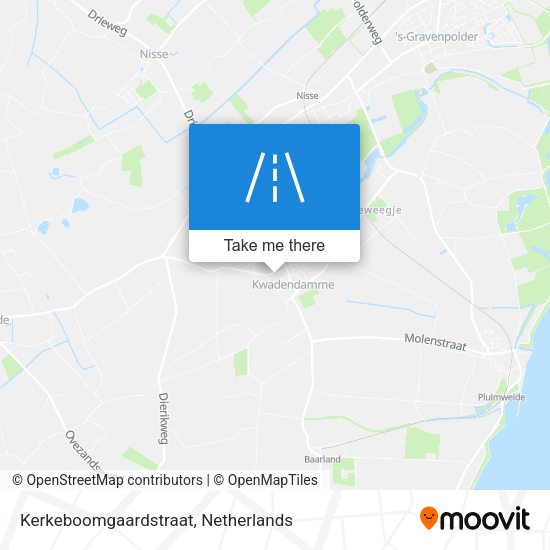 Kerkeboomgaardstraat map