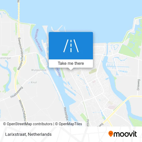 Larixstraat map