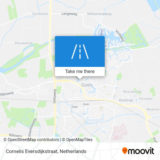 Cornelis Eversdijkstraat map