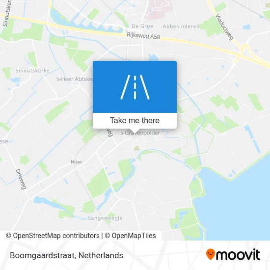 Boomgaardstraat map