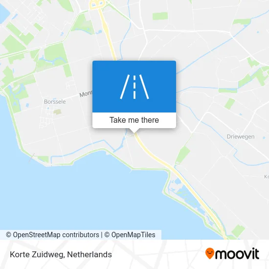 Korte Zuidweg map