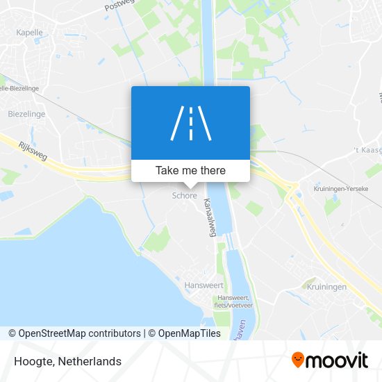 Hoogte map