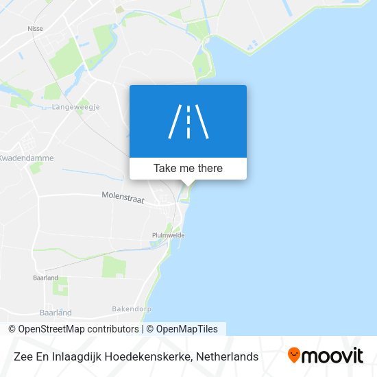 Zee En Inlaagdijk Hoedekenskerke map