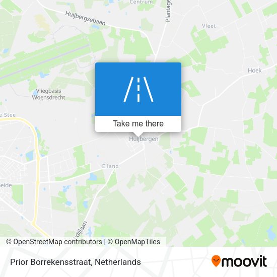 Prior Borrekensstraat map