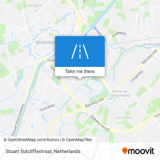 Stuart Sutcliffestraat map