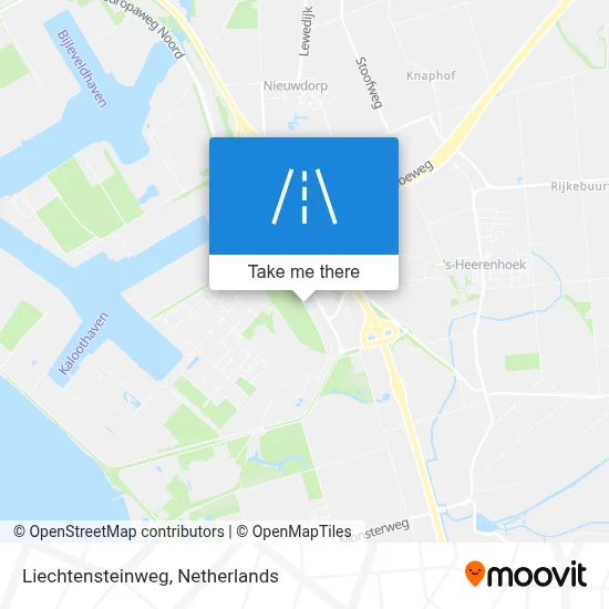 Liechtensteinweg map