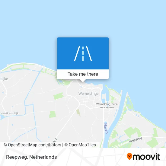 Reepweg map