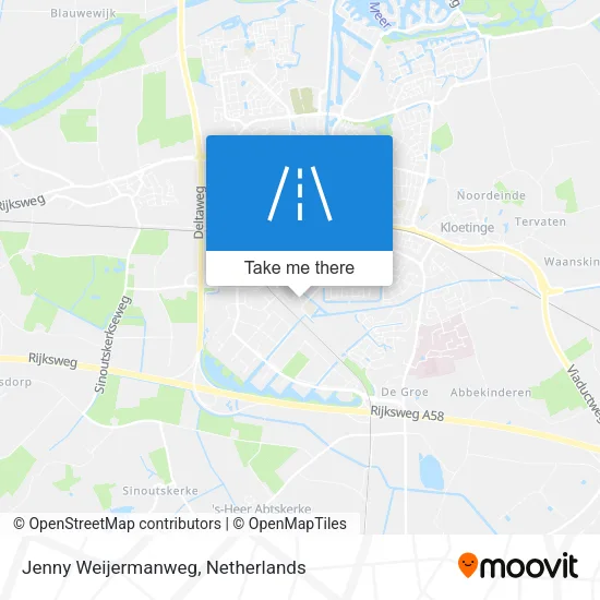 Jenny Weijermanweg map