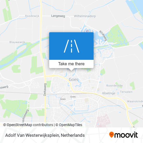 Adolf Van Westerwijksplein map