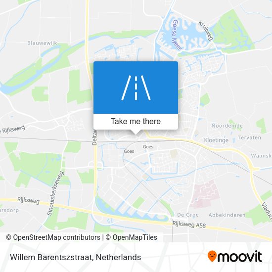 Willem Barentszstraat map
