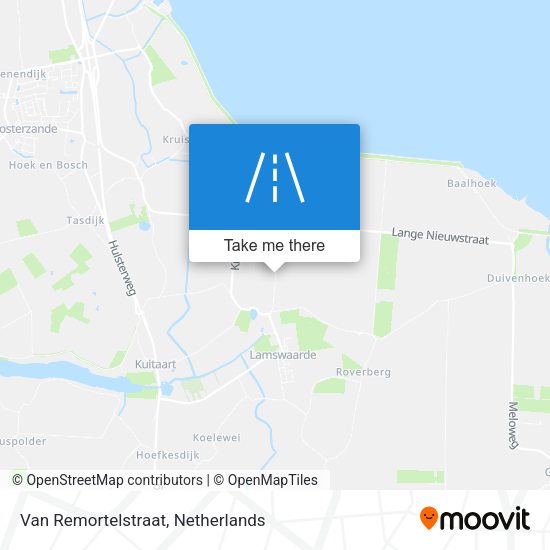 Van Remortelstraat map