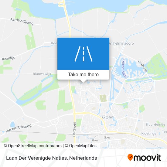 Laan Der Verenigde Naties map