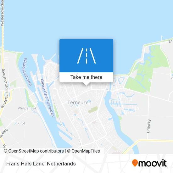 Frans Halslaan map