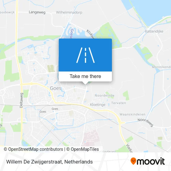 Willem De Zwijgerstraat map