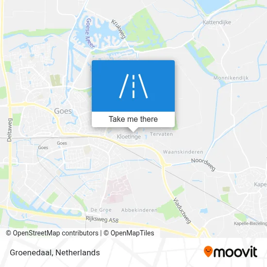 Groenedaal map