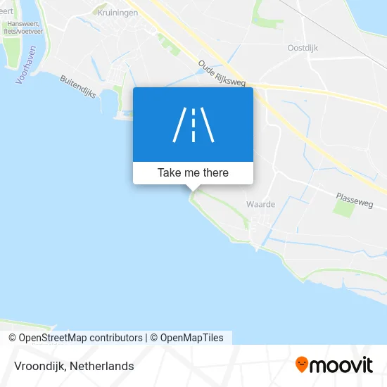 Vroondijk map