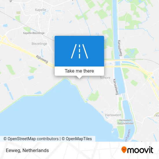 Eeweg map