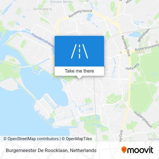 Burgemeester De Roocklaan map
