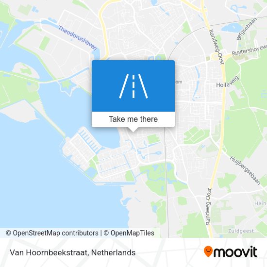 Van Hoornbeekstraat map