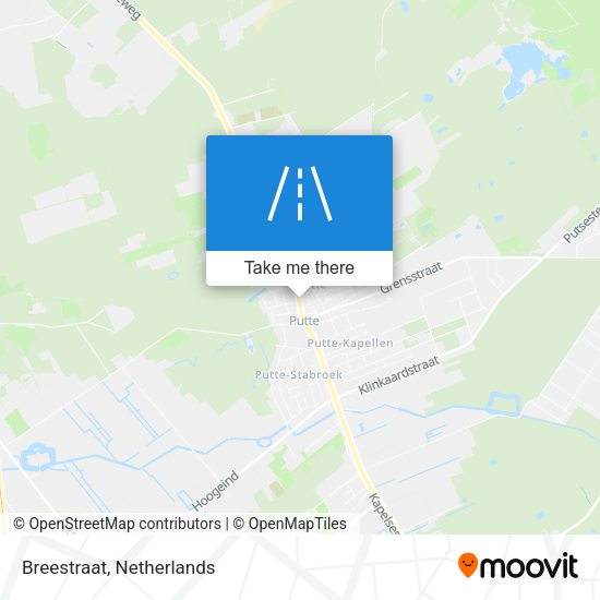 Breestraat map