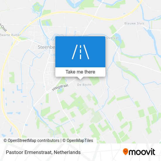 Pastoor Ermenstraat map