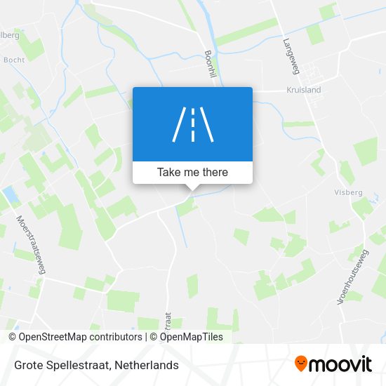 Grote Spellestraat map
