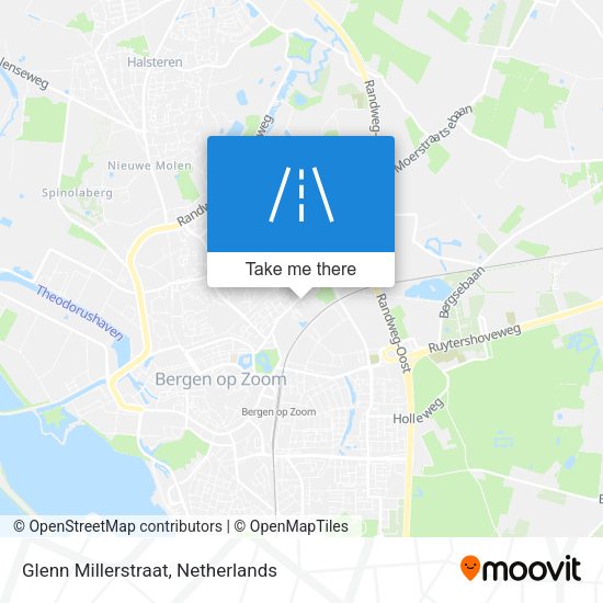 Glenn Millerstraat map