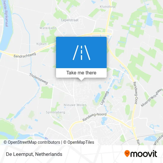 De Leemput map